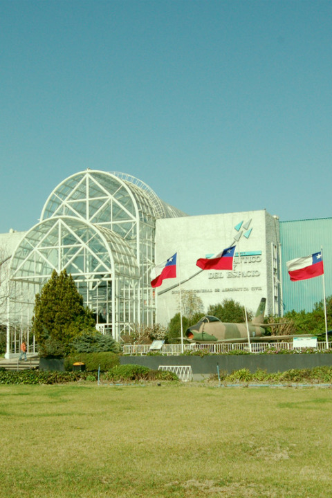Frontis Museo Nacional Aeronáutico y del Espacio