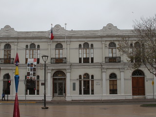Frontis del Museo Gabriel González Videla