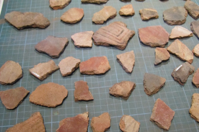 Fragmentos de cerámica