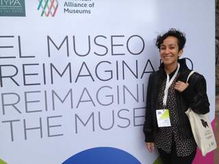 Andrea Torres en el seminario El Museo Reimaginado